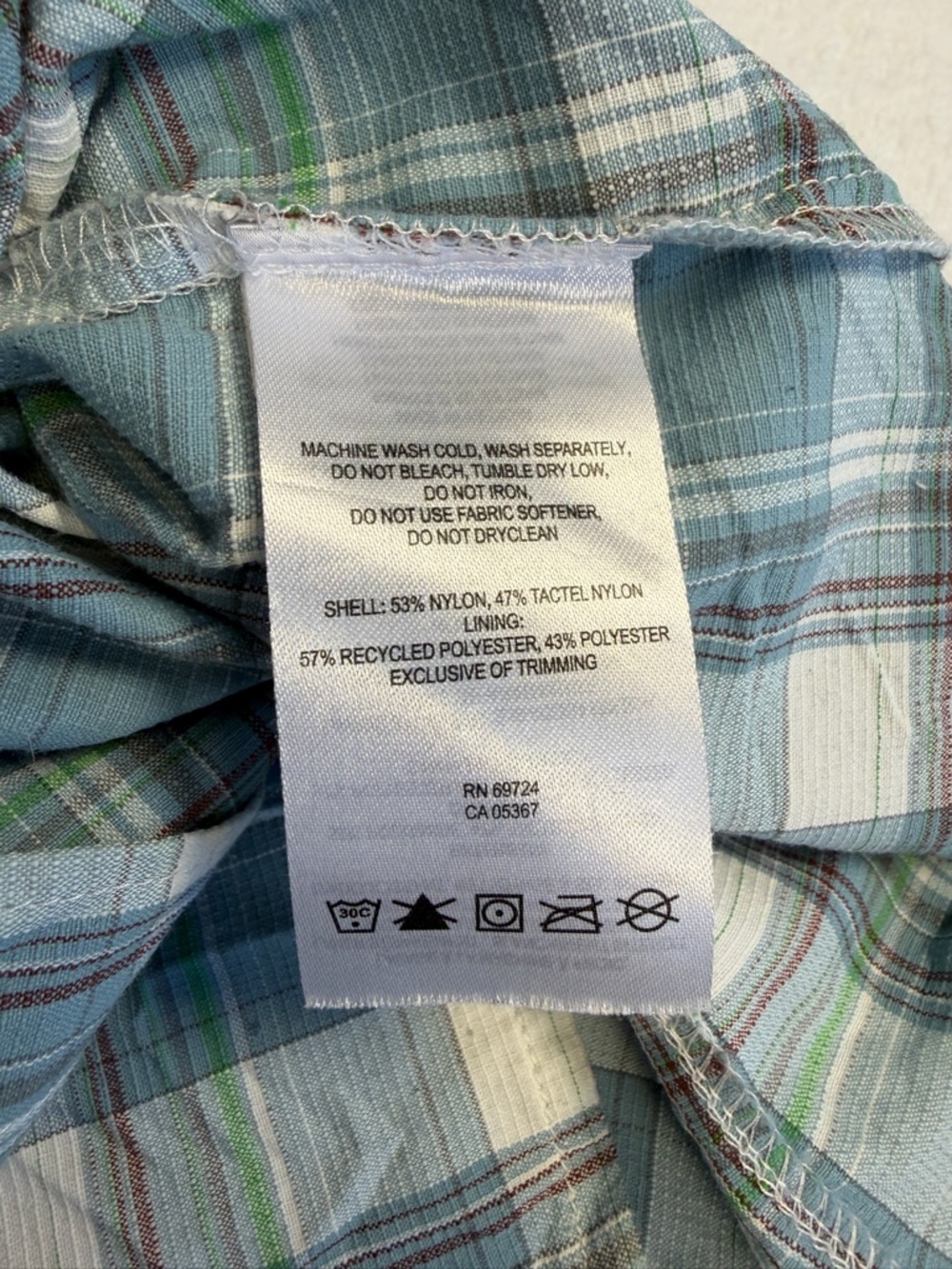 Columbia Omni-Shade Plaid Fishing Shirt XXL 2TG Vented Outdoor Hiking - Picture 4 of 6